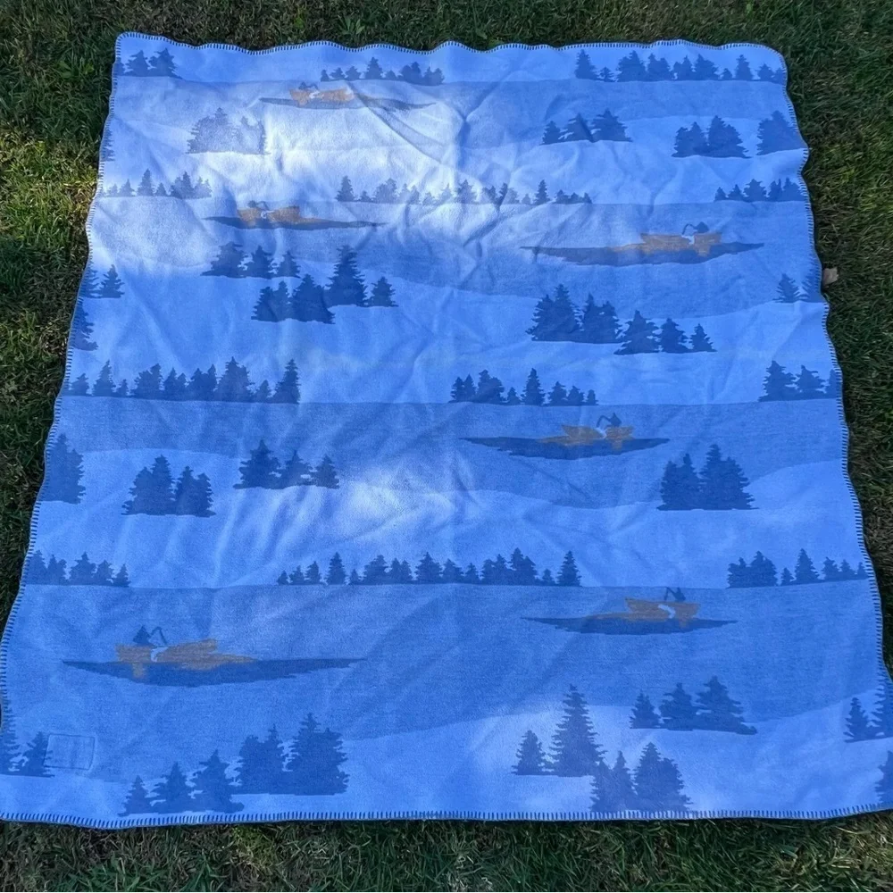 Woolrich home blue